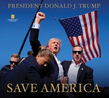 Donald Trump, buku, ikonik, momen, Save America, Rumah Putih, Presiden AS