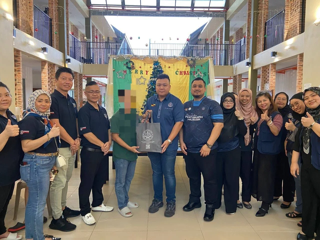 MTPN Sarawak sumbang 60 bakul makanan kepada komuniti memerlukan, The Salvation Army Community Complex Kota Samarahan, Wynson Ong, bakul makanan, komuniti memerlukan